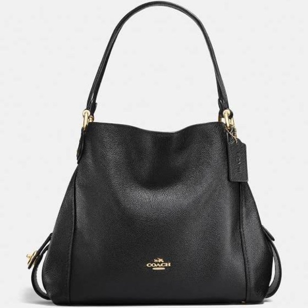 Coach 3 section Large BoHo satchel